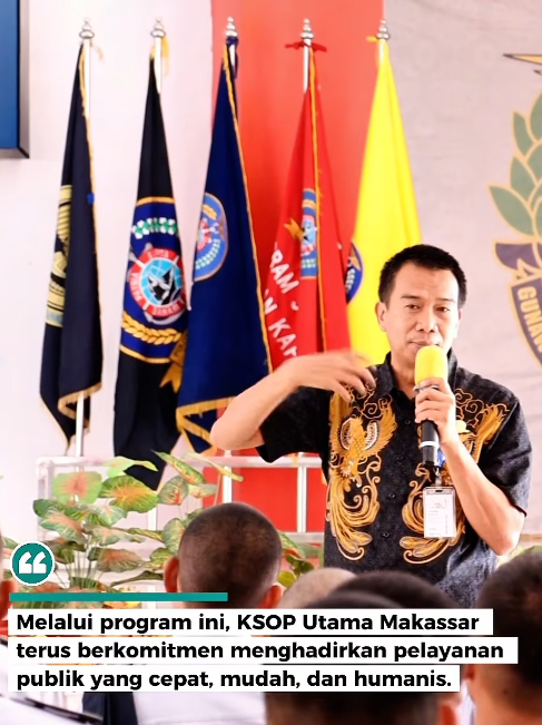 Gelar "Buku Pelaut Goes to Campus" di Poltekpel Barombong, KSOP Utama Makassar Jemput Bola Tingkatkan Kualitas Layanan